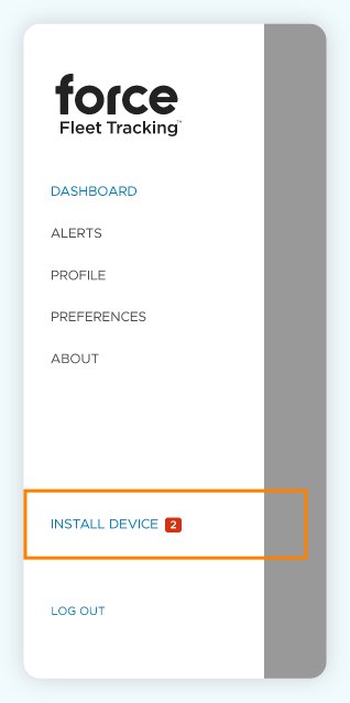 Force app 3 dashboard