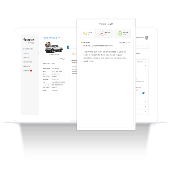 Vehicle Health Monitoring Dashboard